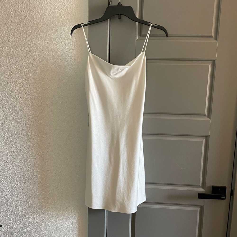 Alice + Olivia Silk Slip Dress